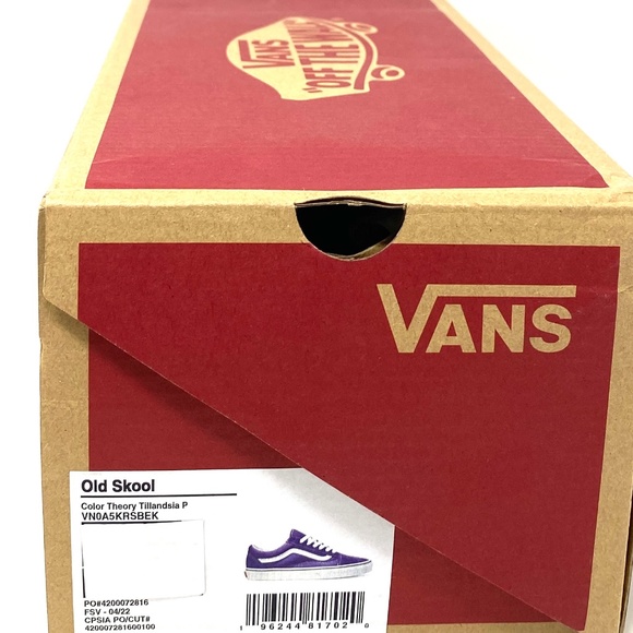 VANS Old Skool Low Top Purple Canvas Suede Women's Size Sneakers VN0A5KRSBEK - Picture 11 of 12